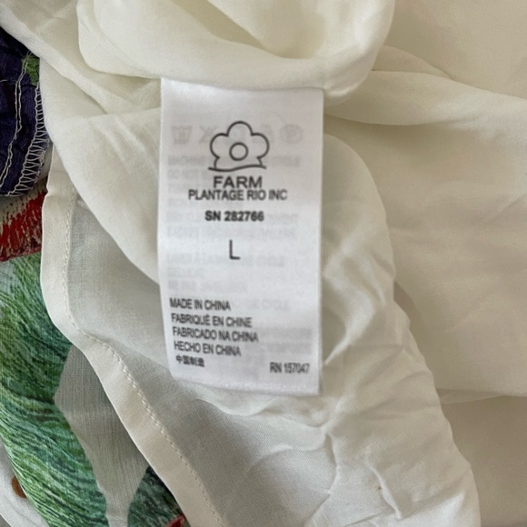 Farm Rio Mixed Palm Maxi Dress In  Multi - Picture 5 of 11